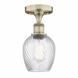 Salina 1 Light 5 Inch Wide Semi Flush Mount by Innovations - 616-1F-G292