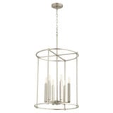 Olympus 6 Light Small Foyer Chandelier by Quorum - 686-6