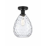 Waverly 1 Light 8 Inch Wide Semi Flush Mount by Innovations - 616-1F-G372