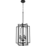 Hammond 4 Light Small Foyer Chandelier by Quorum - 688-4