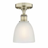 Castile 1 Light 9.75 Inch Tall Semi Flush Mount by Innovations - 616-1F-G38