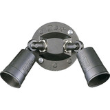 2 Light PAR Holder Wall Sconce 11 Inch Wide by Quorum - 691-2