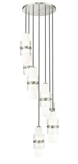 Cayden 7 Light Chandelier In Modern Style 16.75 x 18 Inches Wide by Z-Lite - 1946P-7R