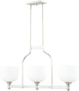 Richmond 3 Light Mini Island Chandelier by Quorum 6911-3 - 6911-3