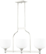 Richmond 3 Light Mini Island Chandelier by Quorum 6911-3 - 6911-3