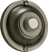 Accessory Basic Round Door Chime Button 2.5 Inches Wide by Quorum - 7-304