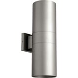 Cylinder 2 Light Outdoor Wall Lantern 17.25 Inch Tall by Quorum - 721-2