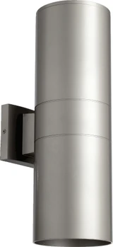Cylinder 2 Light Outdoor Wall Lantern 17.25 Inch Tall by Quorum - 721-2