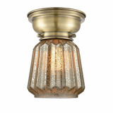 Chatham 1 Light 7 Inch Wide Flush Mount by Innovations - 623-1F-G14