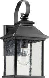 Pearson 1 Light Outdoor Wall Lantern 14 Inch Tall by Quorum - 7940-7