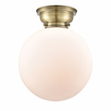 Beacon 1 Light 12 Inch Wide Flush Mount by Innovations - 623-1F-G20-12