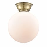 Beacon 1 Light 12 Inch Wide Flush Mount by Innovations - 623-1F-G20-12