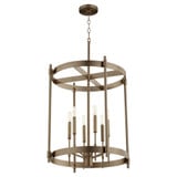 Hamilton 6 Light Medium Foyer Chandelier by Quorum - 863-6