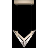 Blade 2 LED Linear Pendant 14.5 Inch Tall and 13.38 Inch Wide by Fine Art - 100055
