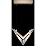 Blade 2 LED Linear Pendant 14.5 Inch Tall and 13.38 Inch Wide by Fine Art - 100055