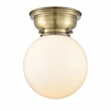 Beacon 1 Light 8 Inch Wide Flush Mount by Innovations - 623-1F-G20-8
