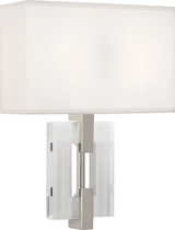 Lincoln 2 Light Wall Light by Robert Abbey - 1009