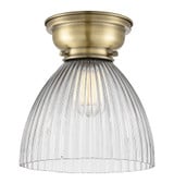 Seneca Falls 1 Light 9.5 Inch Wide Flush Mount by Innovations - 623-1F-G222