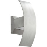 Curvo 12W 2 LED Light Outdoor Wall Lantern by Quorum - 9720