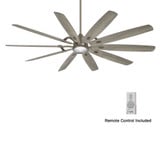 Barn H2O 84 Inch 10 Blade Ceiling Fan with Light Kit by Minka Aire - F865L