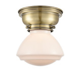 Olean 1 Light 6.75 Inch Wide Flush Mount by Innovations - 623-1F-G32