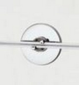 4 Inch LED Wall Monorail Round Direct Canopy Single Feed by VC Modern - 700WMOP4R60E