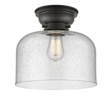 Bell 1 Light 12 Inch Wide Flush Mount by Innovations - 623-1F-G7L-L