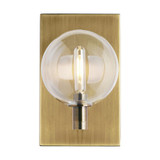 Sean Lavin 1 Light Wall Sconce 9 Inch Tall by Visual Comfort Modern - 700WSGMBS
