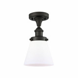Cone 1 Light 6 Inch Wide Semi Flush Mount by Innovations - 916-1C-G6