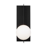 Sean Lavin 1 Light Wall Sconce 12.9 Inch Tall by Visual Comfort Modern - 700WSOB