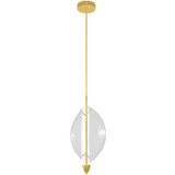 Embark 1 LED Round Pendant 30.5 Inch Tall and 11 Inch Wide by Fine Art - 100057