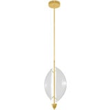 Embark 1 LED Round Pendant 30.5 Inch Tall and 11 Inch Wide by Fine Art - 100057