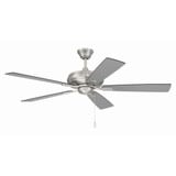 Eos 5 Blade Ceiling Fan 14.25 Inches Tall and 52 Inches Wide by Craftmade - ECF52