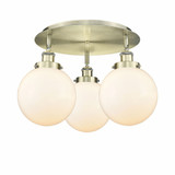 Canton 3 Light 19.75 Inch Wide Flush Mount by Innovations - 916-3C-G20-8