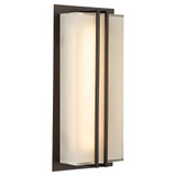 Sausalito 15W LED Left Outdoor Wall Mount by Artcraft - AC9190BK-2
