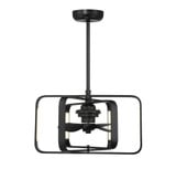 Lynx 216W 6 LED Fan D'Lier 14 Inches Tall and 24 Inches Wide by Savoy House - 24-FD-955
