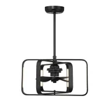 Lynx 216W 6 LED Fan D'Lier 14 Inches Tall and 24 Inches Wide by Savoy House - 24-FD-955