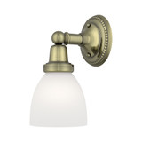 Classic 1 Light Vanity Light by Livex - 1021
