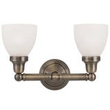 Classic 2 Light Vanity Light by Livex - 1022