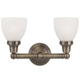 Classic 2 Light Vanity Light by Livex - 1022