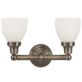 Classic 2 Light Vanity Light by Livex - 1022