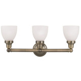 Classic 3 Light Vanity Light by Livex - 1023