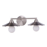 Isaac 2 Light Vanity Light by Craftmade - 12519