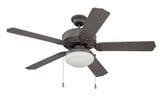 All-Weather Ceiling Fan With Light Kit Outdoor 52 inches wide by Craftmade - END52