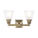 Mission 2 Light Vanity Light by Livex - 1032