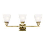 Mission 3 Light Vanity Light by Livex - 1033
