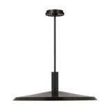 Saucer Direct 19.2W 1 LED Pendant 24 Inch Wide by Visual Comfort Modern - AKPD683