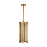 Capa 30.6W 4LED Pendant 24Inch Tall X 10 Inch Wide by Visual Comfort Modern - AKPD690