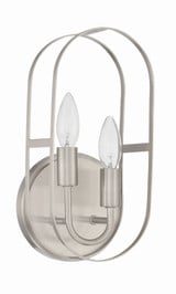 Mindful 2 Light Wall Sconce by Craftmade - 12806