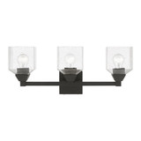Aragon 3 Light Architectural Vanity Light by Livex - 10383